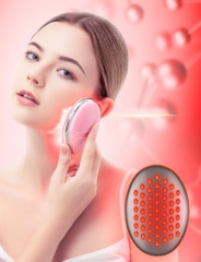 Máy massge rửa mặt tẩy trang kết hợp ánh sáng sinh học giúp trẻ hóa da mặt