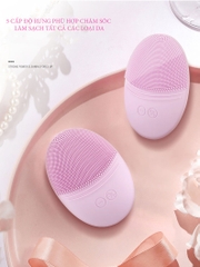 Máy rửa mặt tẩy trang làm sạch sâu Massge tăng cường chuyển hóa Collagen giúp trẻ hóa da