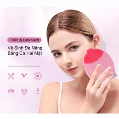 Máy rửa mặt và massage da mặt K-SKIN làm sạch sâu, se klhít lỗ chân lông KD308