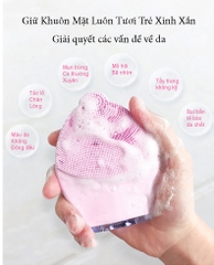 Máy rửa mặt và massage da mặt K-SKIN làm sạch sâu, se klhít lỗ chân lông KD308