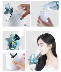 Máy xông hơi da mặt ION KD2330 có thể kết hợp xông với tinh dầu chăm sóc trẻ hóa da mặt