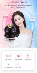 Máy xông hơi mặt ion hai chế độ nóng lạnh, tẩy trang làm sạch bổ xung độ ẩm giúp trẻ hóa da mặt KD2331-1