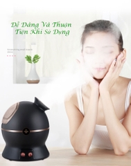 Máy xông hơi mặt ion hai chế độ nóng lạnh, tẩy trang làm sạch bổ xung độ ẩm giúp trẻ hóa da mặt KD2331-1