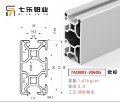 Nhôm Định Hình Công Nghiệp Tiêu Chuẩn Châu Âu 3060 / 3090 / 30120