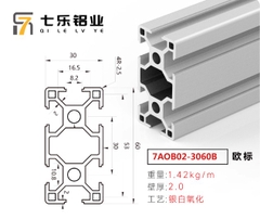 Nhôm Định Hình Công Nghiệp Tiêu Chuẩn Châu Âu 3060 / 3090 / 30120