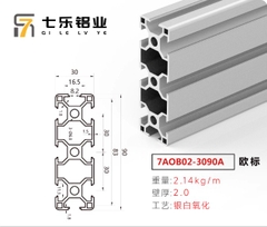 Nhôm Định Hình Công Nghiệp Tiêu Chuẩn Châu Âu 3060 / 3090 / 30120