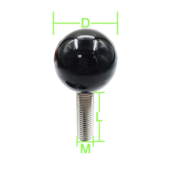 Tay Cầm Bu Lông Bi Bằng Bakelite M4/M5/M6