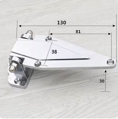 Bản lề cửa lồi lõm inox cho tủ sấy – tủ hấp công nghiệp