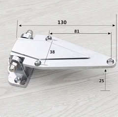 Bản lề cửa lồi lõm inox cho tủ sấy – tủ hấp công nghiệp