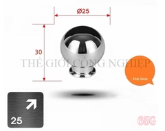 Tay nắm tủ tròn đơn lỗ inox 304 – Núm kéo ngăn kéo, cửa tủ quần áo, phong cách hiện đại tối giản