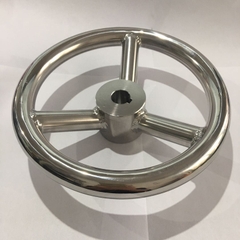 Tay Quay Vô Lăng Inox 304 đường kính 300, 320, 350, 400, 500, 600, 700mm