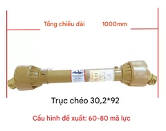 Trục các đăng máy nông nghiệp – 20–200HP