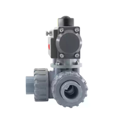 Van Bi Khí Nén Ba Chiều Kiểu Khớp Nối L/T Bằng Nhựa CPVC UQ624/5F-10S
