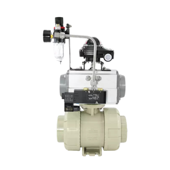 Van Bi Khí Nén Khớp Nối Bằng Nhựa PPH UQ621F