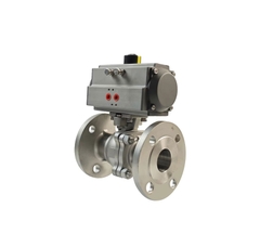 Van bi khí nén lắp bích inox 304, chịu nhiệt độ cao  DN15, 20, 25, 32, 40, 50, 65, 80, 100, 125, 150, 200