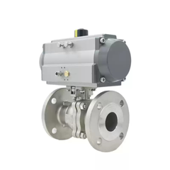 Van Bi Khí Nén Tác Động Đơn Bằng Thép Không Gỉ Q641F Kiểu O