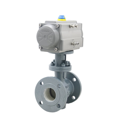 Van Bi Lệch Tâm Bằng Gốm Khí Nén PQ640TC-16