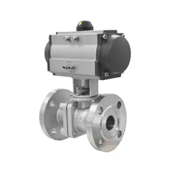Van Bi Mặt Bích Khí Nén Bằng Thép Không Gỉ 304 Q641F-100P