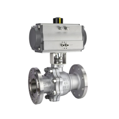Van Bi Mặt Bích Khí Nén Bằng Thép Không Gỉ 304 Q641F-40P