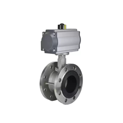 Van Bướm Mặt Bích Khí Nén Bằng Thép Không Gỉ 304 D641X-16P