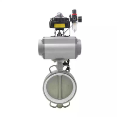 Van Bướm Khí Nén Bằng Thép Không Gỉ D671F-16P