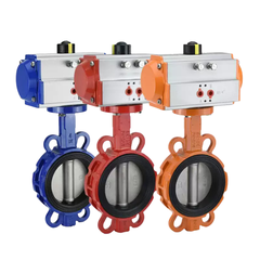 Van Bướm Khí Nén Kẹp Lưng Mềm Không Chốt WD671X-16L