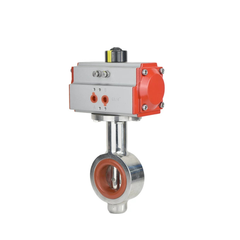 Van Bướm Khí Nén Kiểu Hàm Bằng Thép Không Gỉ D671X-10P