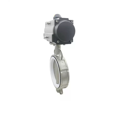 Van Bướm Khí Nén Thép Không Gỉ 304 D671F-16P