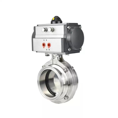 Van Bướm Khí Nén Thép Không Gỉ 316L/304 D681X-16P