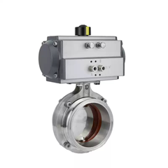 Van Bướm Khí Nén Thép Không Gỉ 316L/304 D681X-16P