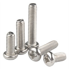 Vít Đầu Tròn Chữ Thập Bằng Thép Không Gỉ 304 m1 m1.2 m1.4 m1.6