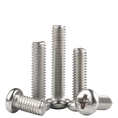 Vít Đầu Tròn Chữ Thập Bằng Thép Không Gỉ 304 m1 m1.2 m1.4 m1.6