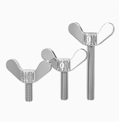 Vít tay vặn inox 304 kiểu cánh bướm – Ren M4 đến M10