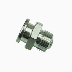 Vòi phun mỡ khóa phẳng bằng thép không gỉ 304 PTZG tiêu chuẩn quốc gia Đức DIN3404
