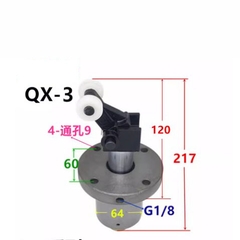 Xi Lanh Chặn Băng Tải QX-2 QX-3