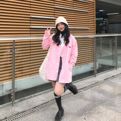Áo Khoác Cardigan Follow Your Heart - Hồng Nhạt