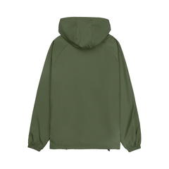 ÁO KHOÁC DÙ 2 LỚP UNIME ESSENTIAL UTILITY - XANH RÊU