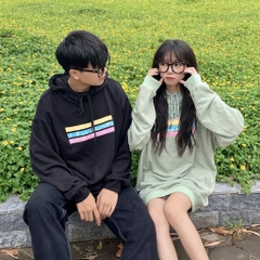 Áo khoác Hoodie Basic V1 100% cotton cao cấp - Đen