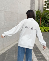 Áo Khoác Cardigan Nam/Nữ Unime Choose To Shine - Xám Xanh