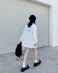 Áo Khoác Cardigan Follow Your Heart - Trắng