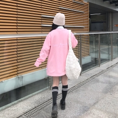 Áo Khoác Cardigan Follow Your Heart - Hồng Nhạt
