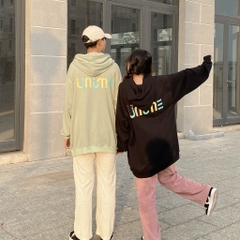 Áo khoác Hoodie Basic V1 100% cotton cao cấp - Đen