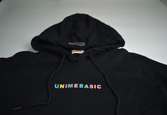 Áo Hoodie Unisex Nam/Nữ Unime Colorful- Đen