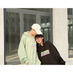 Áo khoác Hoodie Basic V1 100% cotton cao cấp - Đen