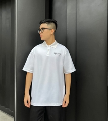 Áo polo basic trắng