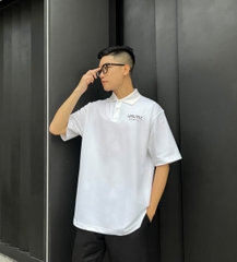 Áo polo basic trắng