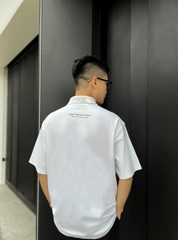 Áo polo basic trắng