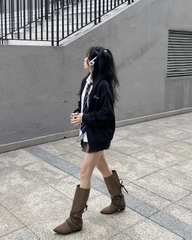 Áo Khoác Cardigan Nam/Nữ Unime Choose To Shine - Đen