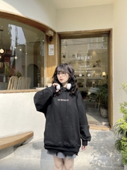 Áo Hoodie Unisex Nam/Nữ Unime Colorful- Đen