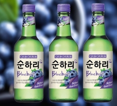 Rượu Soju Hương Việt Quất Chum Churum Blueberry